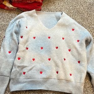 Heart sweater